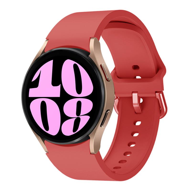 Silicone Band for Samsung Galaxy Watch 7/6/5/4 44mm 40mm/5 Pro 45mm Bracelet Galaxy Watch 4/6 Classic 47mm 43mm 46mm 42mm Strap