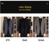 Men's Wool Business Casual Double-Faced Coat - Autumn/Winter Collection