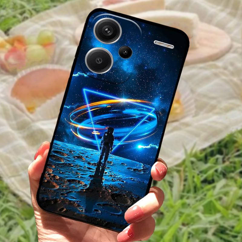 For Xiaomi Redmi Note 13 Pro Plus Cases Soft TPU Marble Phone Back On Redmi Note13 Pro+ Silicon Cover Note13Pro Plus 5G Funda