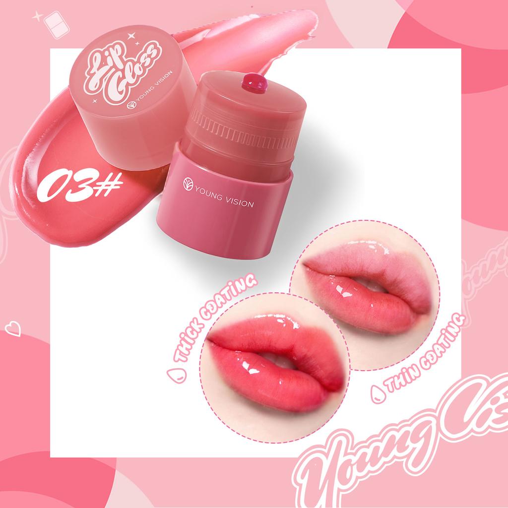 YOUNG VISION 1-teiliger Twist Lipgloss Moist Moist Color Lipgloss Lippenöl
