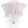 Excellent Vivienne Westwood Orb Necklace Pendant with Rhinestones Rose Pink Used