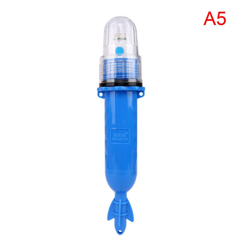 Various Colors Fishing Net Signal Light Attract Fishing Net Lamp Float Light