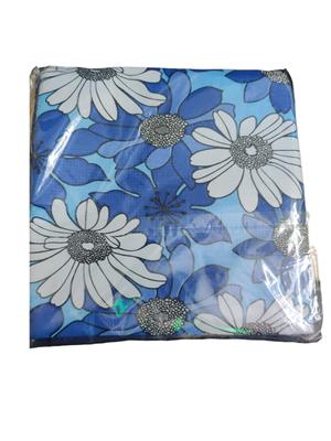 @ Blaue Blume Design Kunststoff Bedruckte Tischdecke 35x35 Zoll MJ-136-60% Rabatt