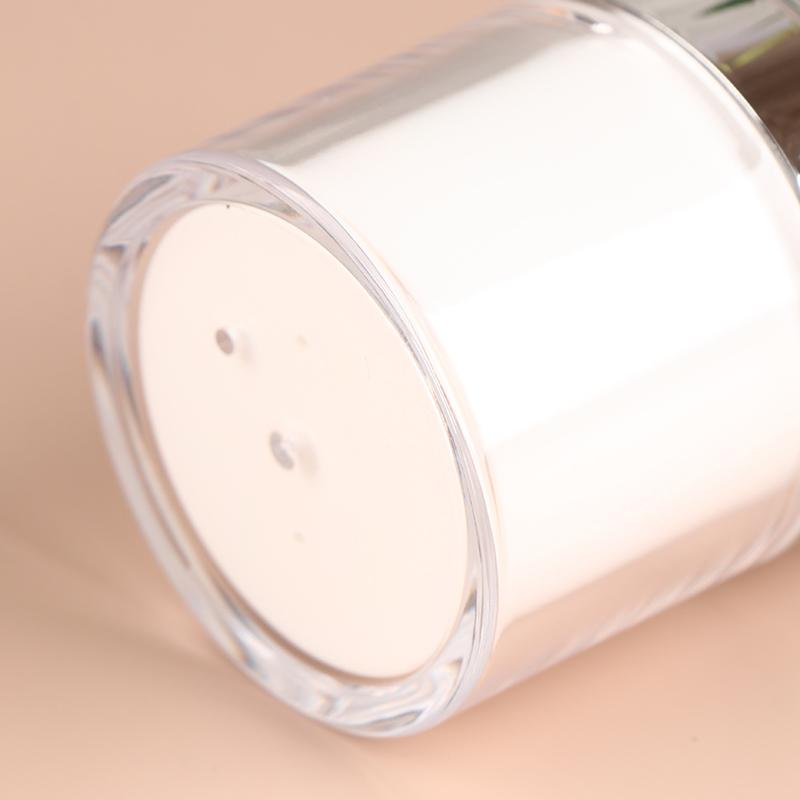 Airless Empty Pump Jar Refillable Creams Gels Lotions Dispenser Travel Leak Proof Cosmetic Container Moisturizer Vacuum Bottle