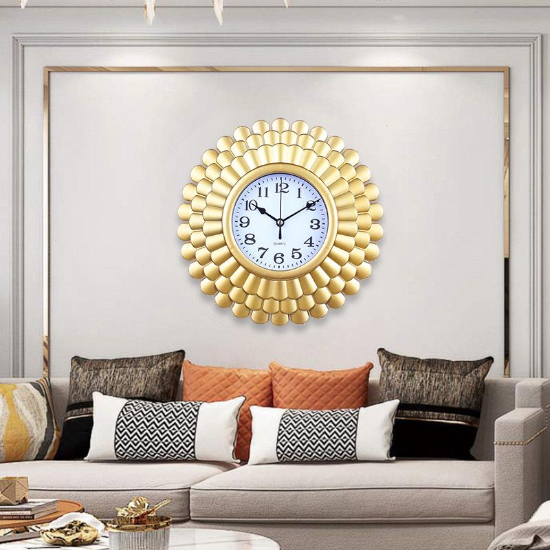 Original Clock Wall Clock Living Room Silent Home Simple Fashion Quartz Clock Wall Hanging