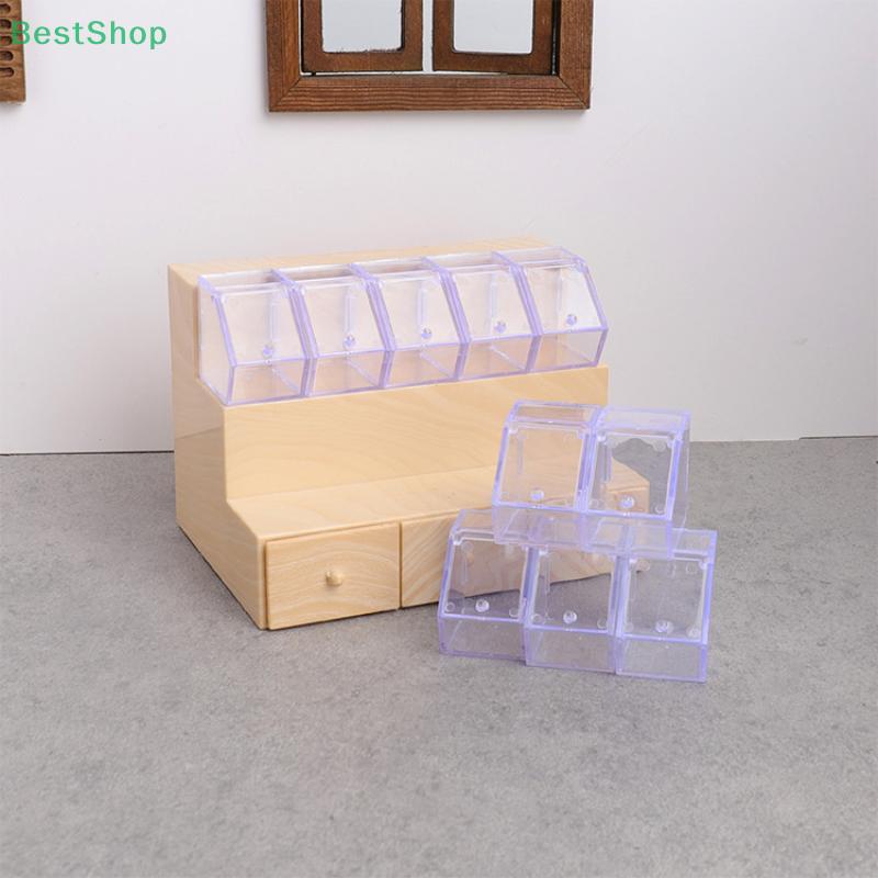 1:12 Dollhouse Candy Lollipop Shelf Storage Box Display Rack Miniature Scene Decoration Toy Accessories