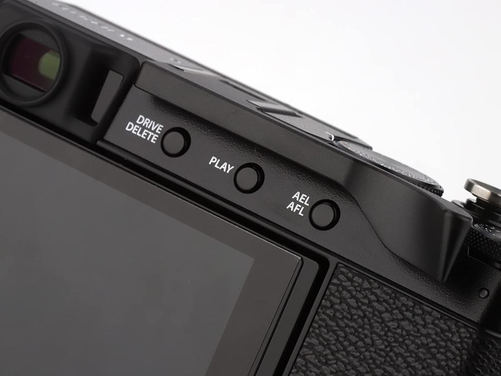 Empuñadura de pulgar Haoge para cámara Fujifilm Fuji Black THB-X4B X-E4,