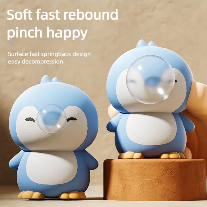 Cute Capibara Animal Spitting Bubbles Squish Squeeze Toy Anxiety Stress Relief Sensory Antistress Toys For Adults Kids Toys Gift