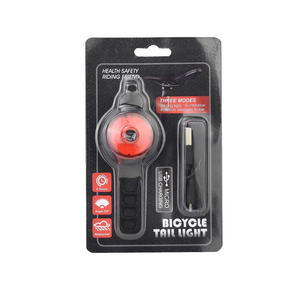 Dětské dobíjecí přední a zadní světlo na horské kolo pro noční jízdu