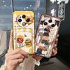 TPU Cute Phone Case For Tecno Spark30 4G/KL6 Card sleeve Silicone protective Durable Dirt-resistant Anti-dust Soft case