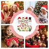 Christmas Booth Props 30 Count Party Craft Backdrop Signs Funny Selfie Posing Glasses Frames Christmas Pose Sign Kits For Adults