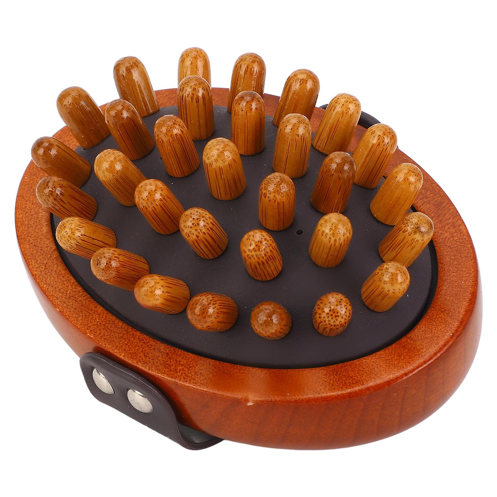 

Деревянная массажная щетка для тела, портативная воздушная массажная щетка для тела для всех возрастов