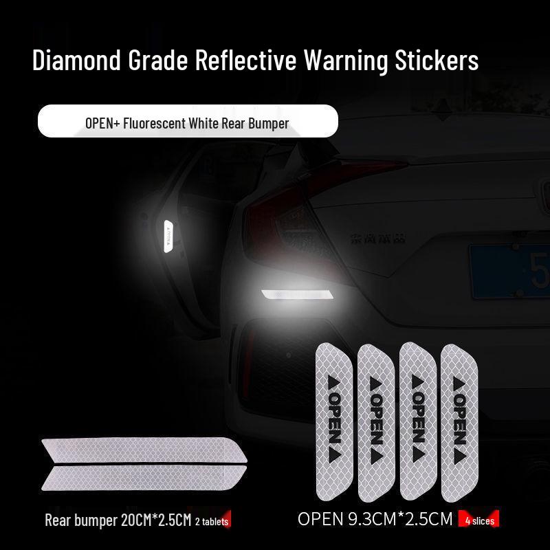 Reflective Car Door Warning & Decorative Strip