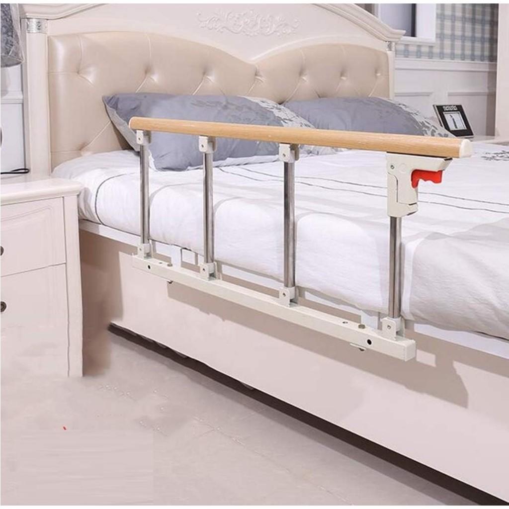 Safety Assist Handle Elderly Bedridden Pregnancy Bed Railing Guard Rails Household Foldable Bed Guardrail