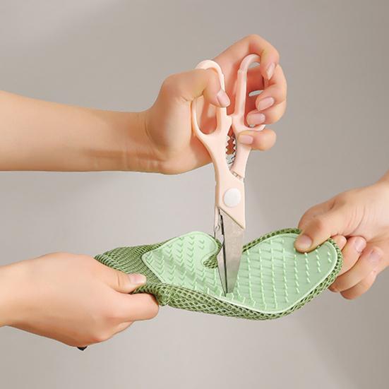 Pet Hair Remover Glove Double-Sided Reusable Hair Removal for Clothing Furniture Carpets Silicone Cat Dog Grooming Mitt for Bathing Massage Shedding