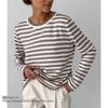 Fashion Style Fall and Winter New Arrival Women's Clothing Fashion Wide Striped Crew Neck Casual Knitting Sweater Striped Sweater