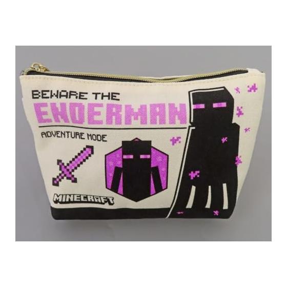 K Company Minecraft Canvas Ship Pouch Black CHP3-MCT-BK