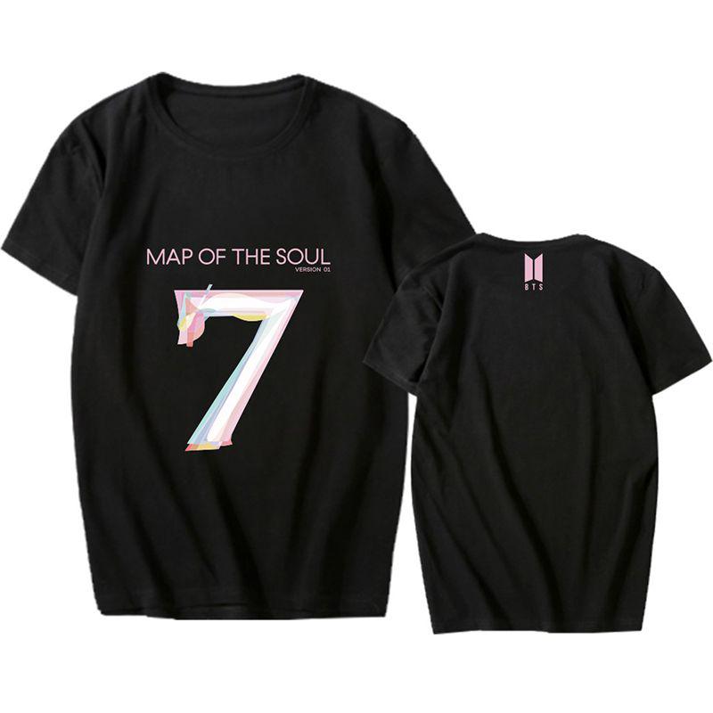 Von Kpop Bts Das Soul7 T-Shirt Bangtan Boys Kurzarm T-Shirts Oberteile