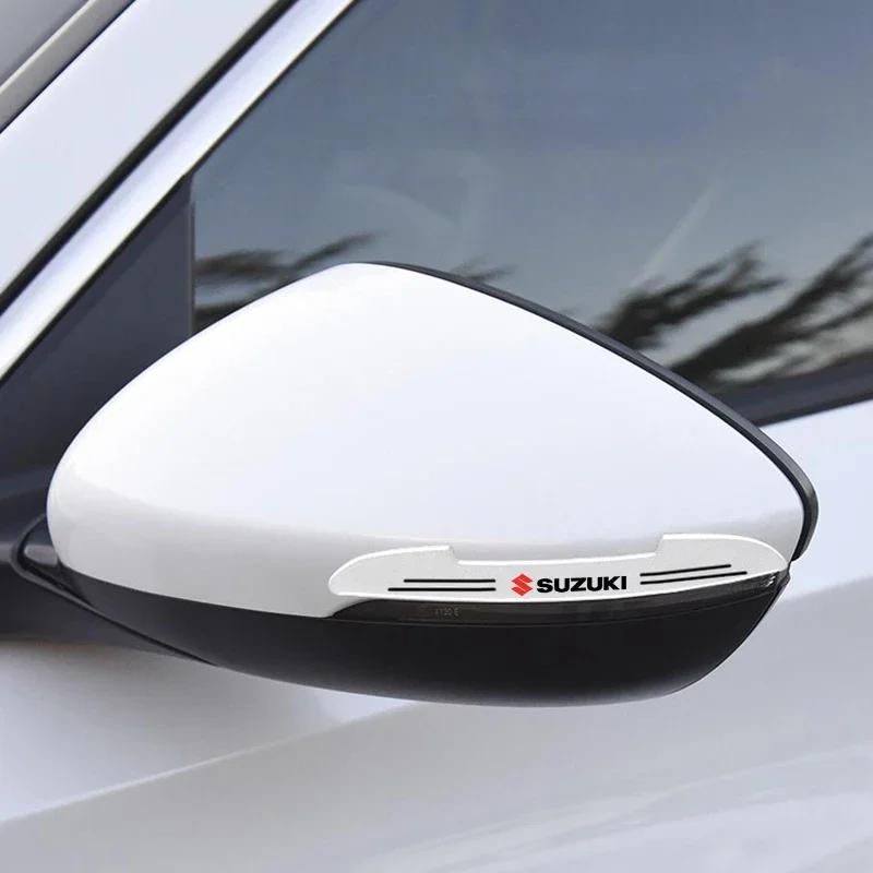 LWVD4 4PCS Transparent Car Door Edge Anti-collision Strip Bumper Sticker for SUZUKI ALTO GRAND VITARA IGNIS JIMNY S-Cross SWIFT SX4