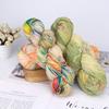 100g 300Meters Handmade Dyed Wool Yarn for DIY Knitting&Crocheting Sweater Scarf Gradient Color Cotton Wool Yarn