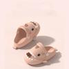 ColourChildrenSlippersSharkFlipFlopsSoftSoleCartoonSlipperWome Man Bathroom Sandal EVA Non-slip Children Shoes Sandals FlipFlops