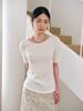 HUNCH Crinkle Back-Strap T-Shirt (3Color)