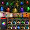 15M Smart LED String Lights App Control Fairy Light Outdoor Christmas Garland Festoon Lamp Garden Party Decor