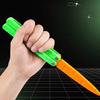 Морковь Игрушка Светящаяся Бабочка Пластик 3d Креативная Декомпрессия Детский Подарок