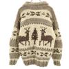 Cowichan jacket Gray reindeer Men's Used