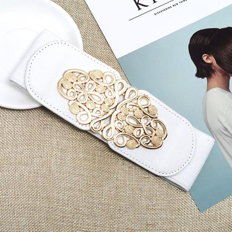 Stylish Waist Belt For Women Fashionable Dress Accent Versatile Elastic Design Available In Multiple Colors And Patterns