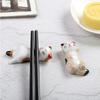 Chopstick Holder Ceramic Pen Rest Desktop Ornaments Writing Painting Brush Holder  Art Supplies