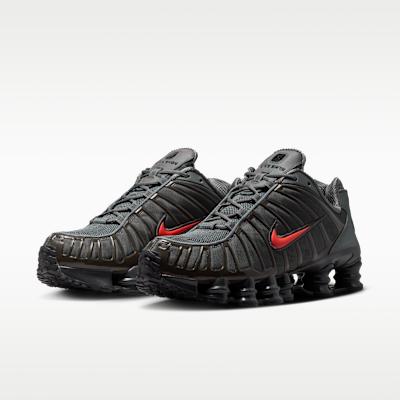 Men's Sneakers Nike Shox TL SE Smoke Grey Bright Crimson Smoke Grey/Medium Ash/Anthracite/Bright Crimson