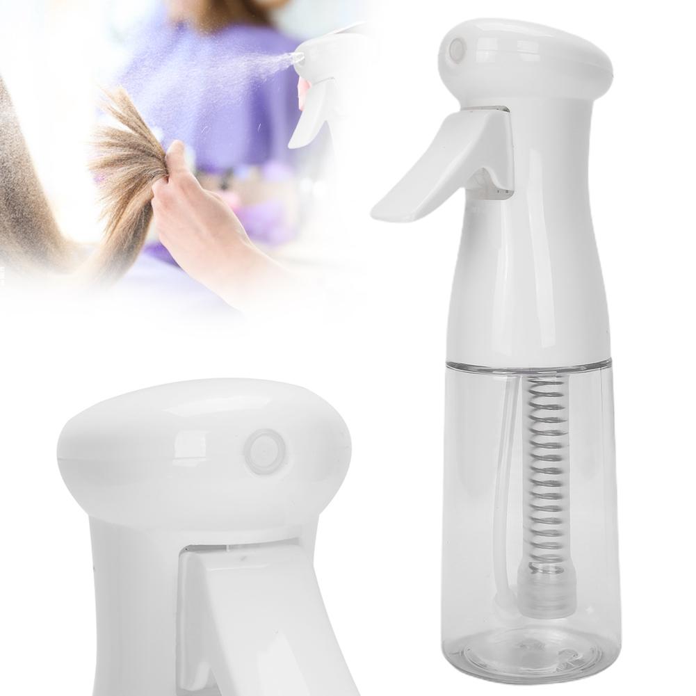 Salon Fine Mist Hairdressing Spray Bottle Hair Styling Watering Can Kettle 200mlWhite