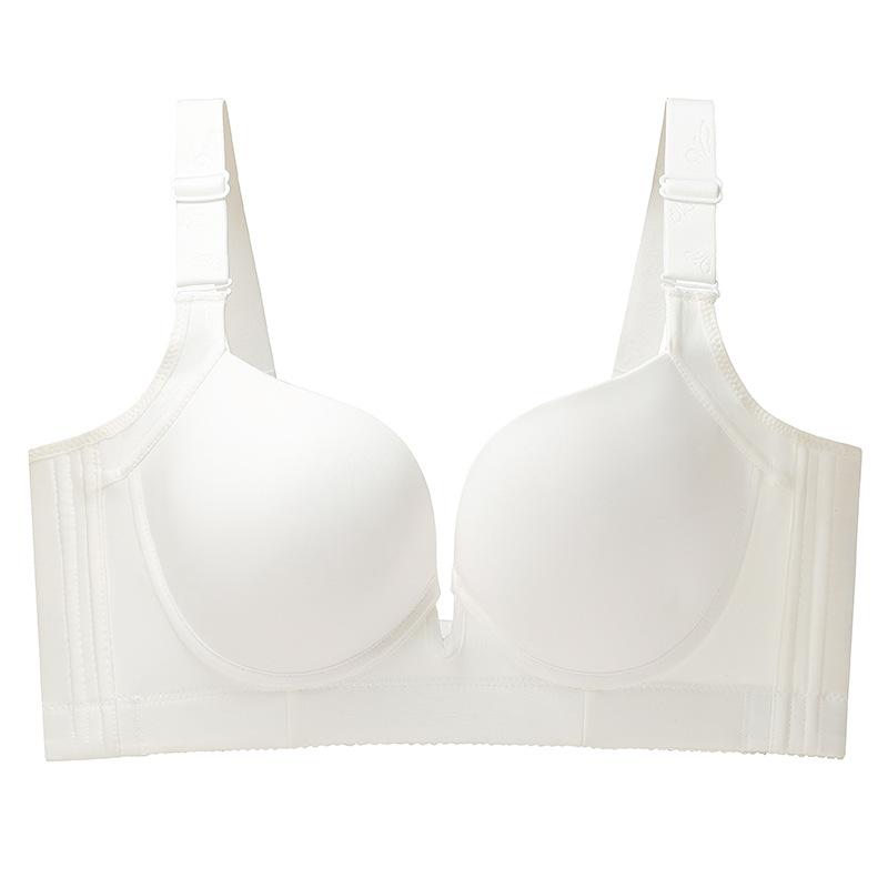 

Бесшовный регулируемый бюстгальтер пуш-ап большого размера с красивой спинкой 44/100CDE