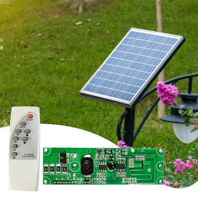 5 PCS Light Controller with Remote Control Solar LED Driver Board Solar Generator Charge Controller Human Body Induction