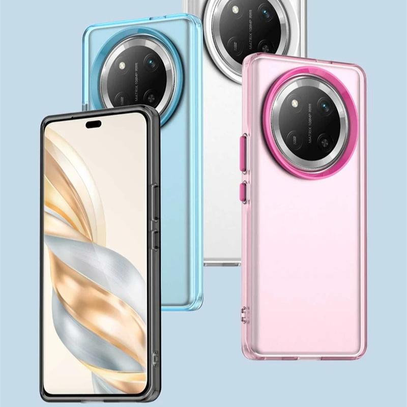 Anti-Drop Candy Color Phone Case For Honor X9C Anti-knock Matte Transparent Case Honor X9C Cover For Honor X9C Case 6.78 inch