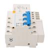 Circuit Breaker 3P and N MCB DIN Rail Mount 4500A Breaking Capacity 400V 63A for Home Office