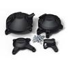 Black Engine Guard Protection Cover Set For Yamaha Mt-09 Xsr900 Fz09 2014-2020