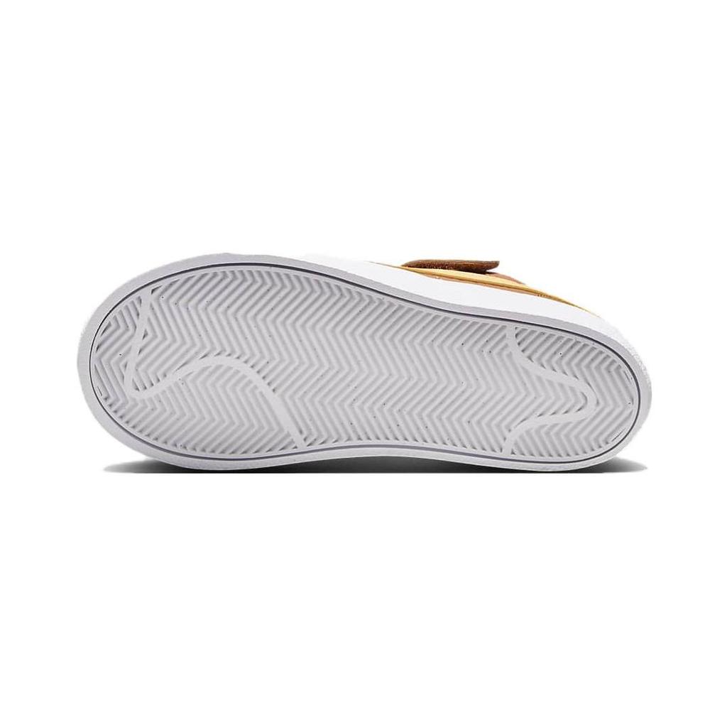 Nike Blazer Low 77 PS Amber Brown Kids Sneakers Football-Grey White Melon-Tint DA4075-200