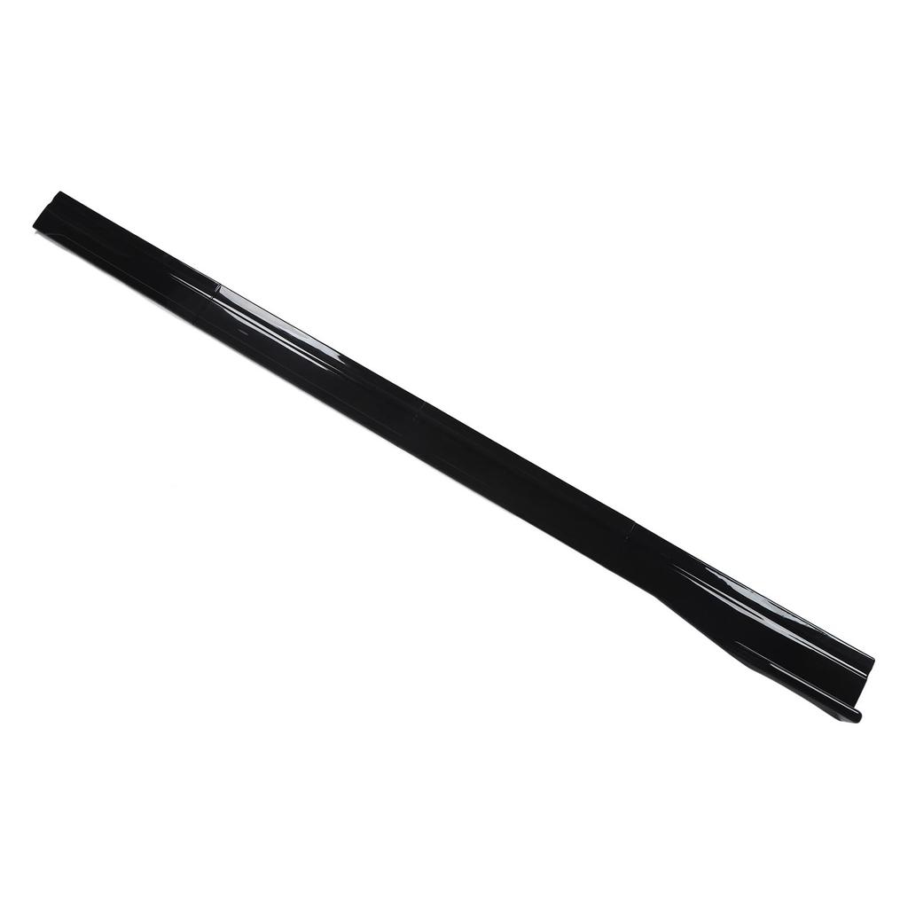 Rear Side Skirt 78.7 In Gloss Black Side Skirt Extension Rocker Panel Spoiler Lip Rocker Splitter for Universal Car
