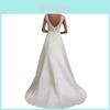 Classic White Lace Maxi Dress With Vneck And Splicing For Elegant Bridesmaids And Formal Events