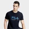 Fila Basic Minimalist Sports Fitness Cool Feeling Round Neck Short Sleeve T-Shirt Men Tops Deep-Black A11M331114F-BK