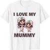 I Love My Mummy Ancient Egyptian Mother-Daughter Matching T-Shirt