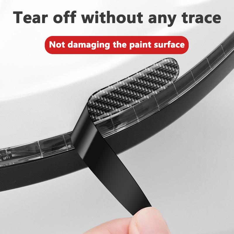4/8Pcs Car Door Handle Protector Anti-scratch Stickers For Honda Civic XR-V CR-Z CRV HRV City Accord Legend Jazz RR VTi Fit ZP8