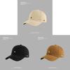 Cotton Baseball Cap With Embroidered Letters For Casual Summer Sun Protection
