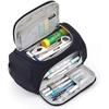 Super Big Cute Pencilcase Portable Multifunctional Pencil Box Large Capacity 2 Layer Stationery Organizer School Supplies Gift