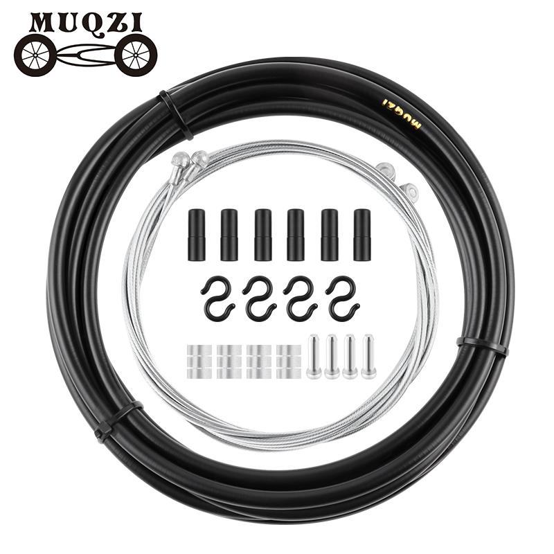 MUQZI Cable Kit Bike Shifter Line Brake Cable Housing