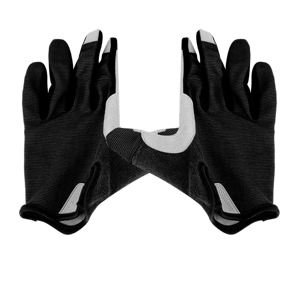 Winter Warm Bicycle Touch Screen Full Finger Gloves For Cycling Hiking Black XL