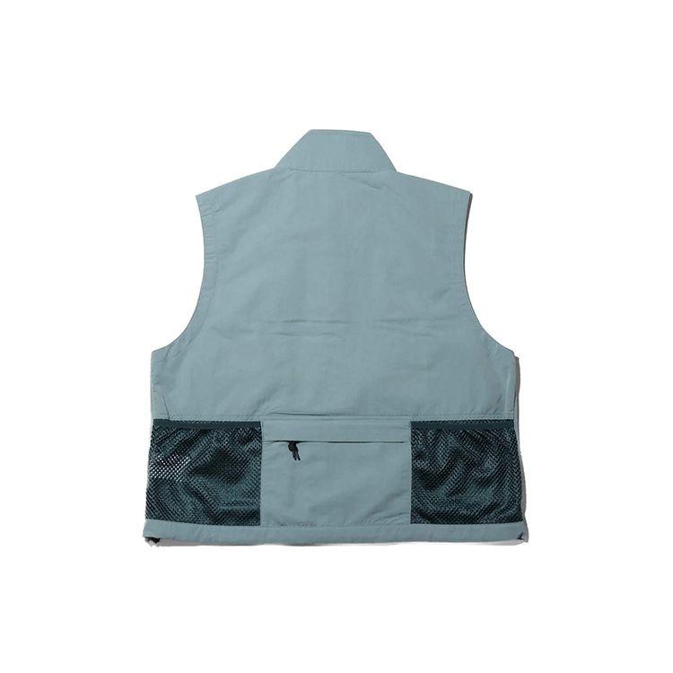 Nike Acg Outdoor Multi-Pocket Colorblock Stand Collar Vest Unisex Vests Deep-Jungle-Green BQ7290-041