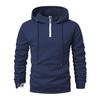 Men's European Fit Half-Zip Hoodie - Casual Spring/Autumn Sport Jacket